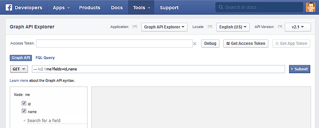 Access Facebook user profile data with FB Login - Opentracker