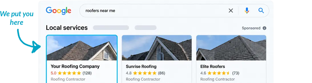 Google Local Service Ads for Roofing Companies